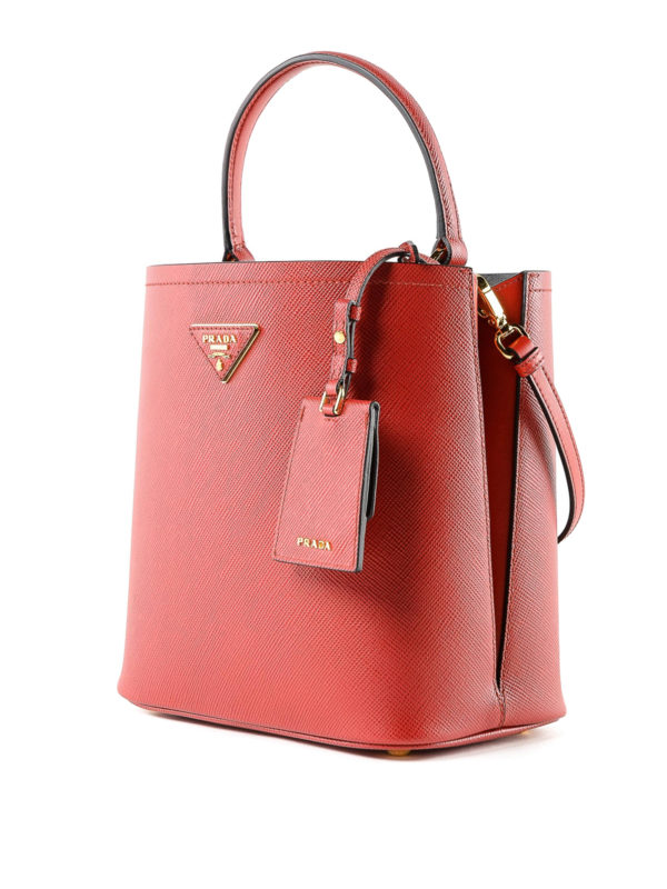 PRADA: Bolsos Saco online - Bolso Saco - Rojo