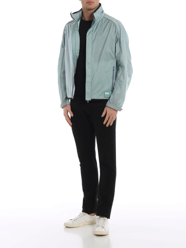 PRADA: casual jackets online - Lightweight nylon windbreaker