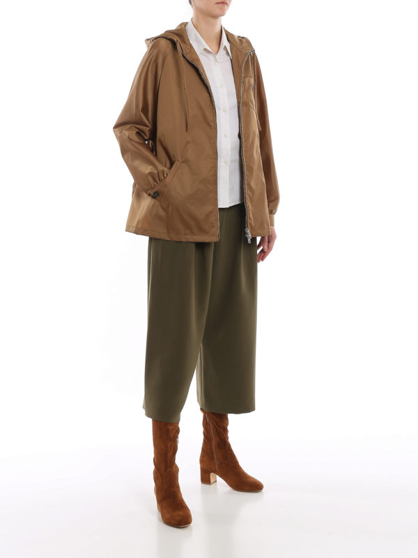 PRADA: casual jackets online - Nylon gabardine jacket