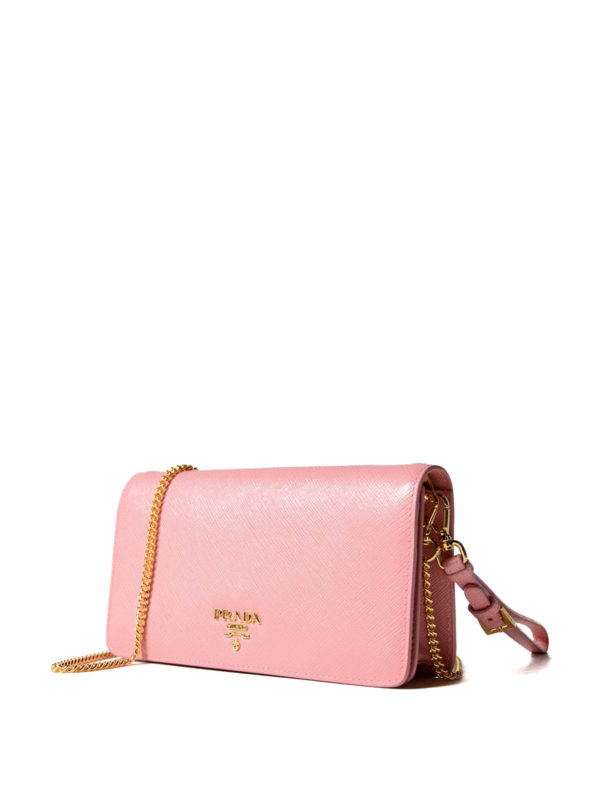 PRADA: Clutches online - Clutch - Pink