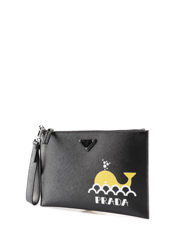 PRADA: Clutches online - Clutch - Schwarz