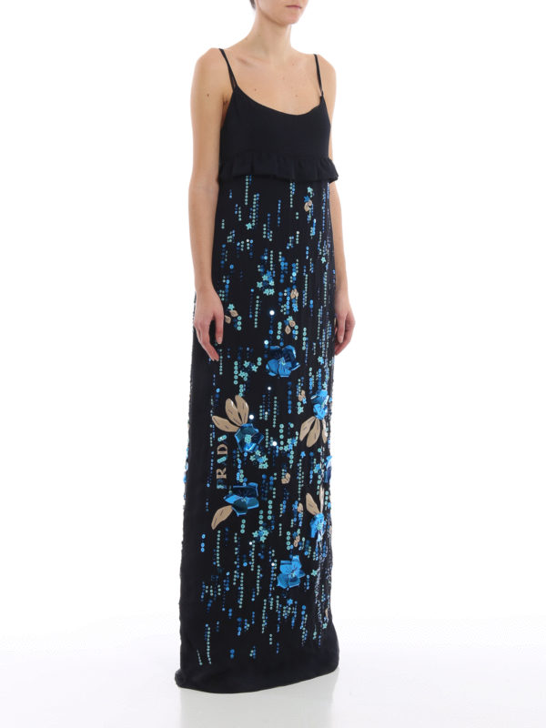 PRADA: Abendkleider online - Abendkleid - Blau