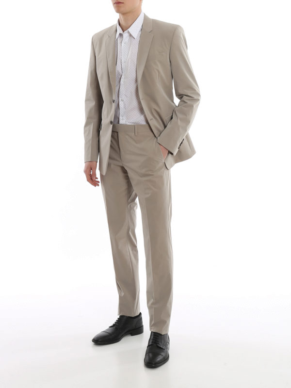 PRADA: formal suits online - Tech poplin suit