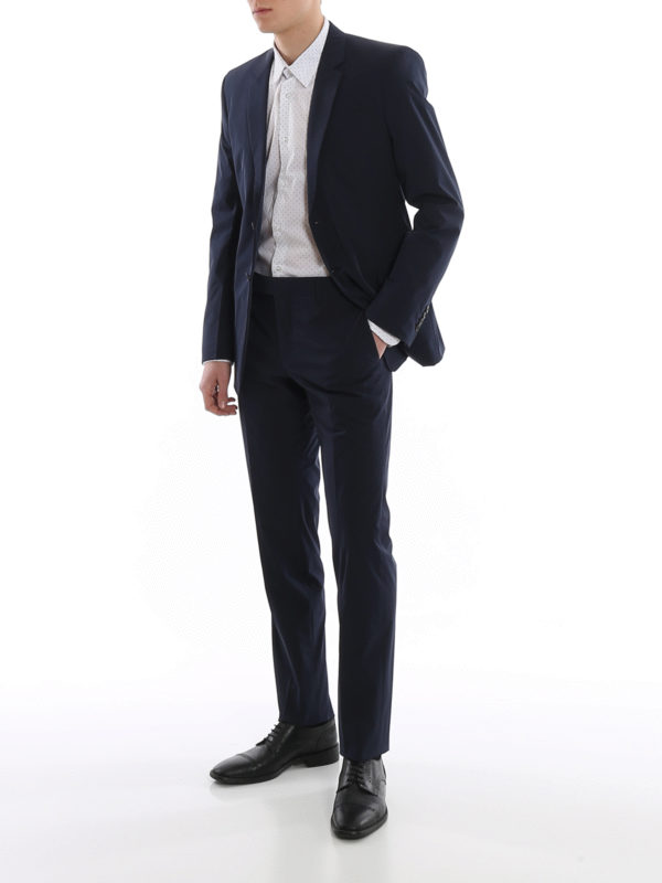 PRADA: formal suits online - Tech poplin suit