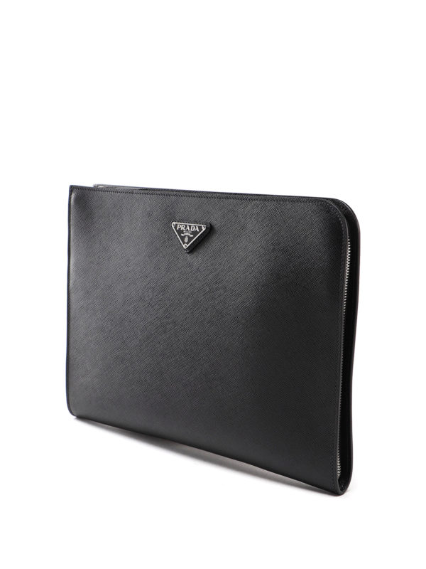 PRADA: laptop bags & briefcases online - Saffiano document case