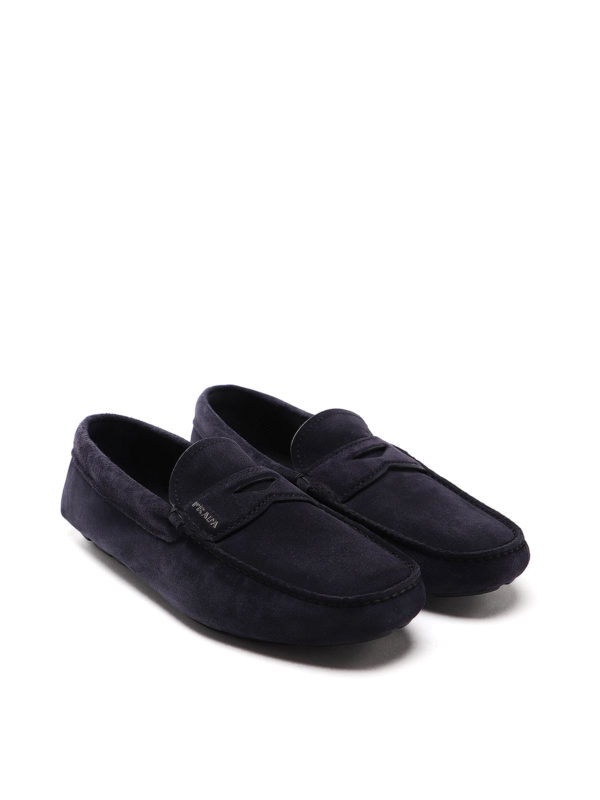 PRADA: Loafers & Slippers online - Suede driver loafers