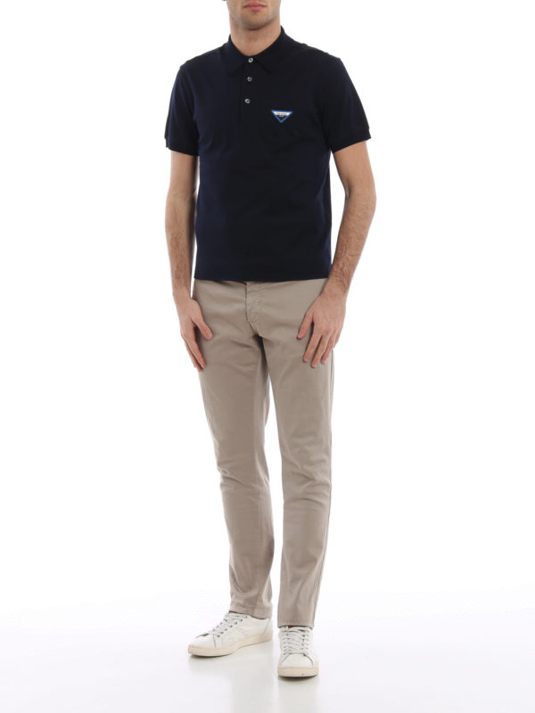 PRADA: Poloshirts online - Poloshirt - Blau