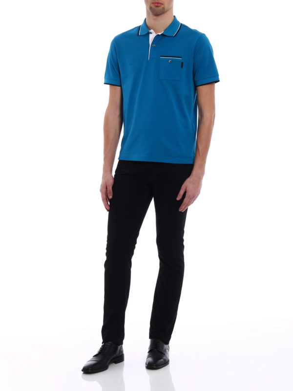 PRADA: Poloshirts online - Poloshirt - Hellblau