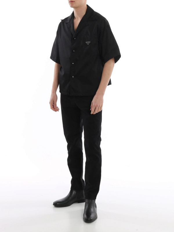 PRADA: Camisas online - Camisa - Negro