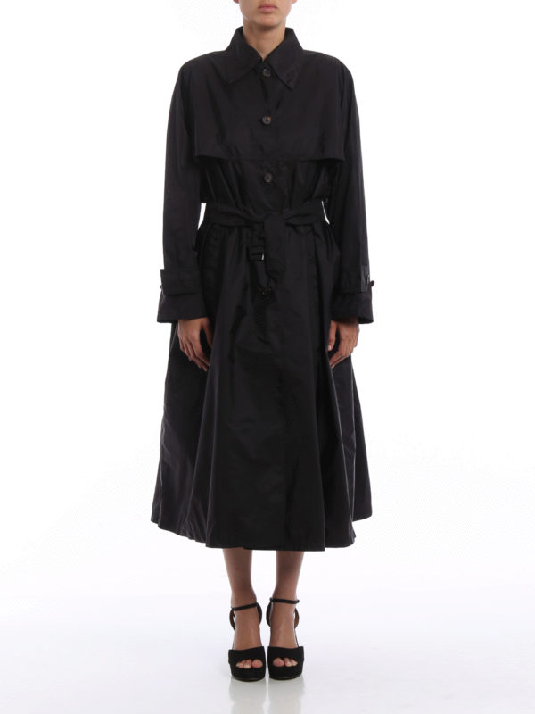 PRADA: trench coats online - Nylon long trench