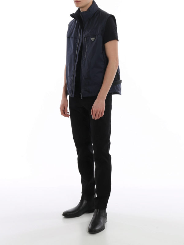 PRADA: waistcoats & gilets online - Light nylon gilet