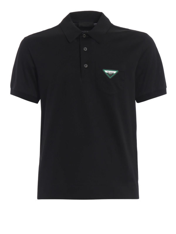 PRADA: Polos - Polo - Negro