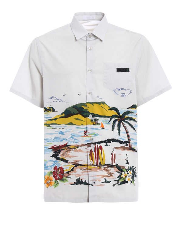 PRADA: Camisas - Camisa - Multicolor