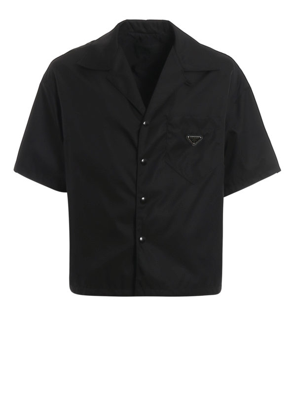 PRADA: Camisas - Camisa - Negro