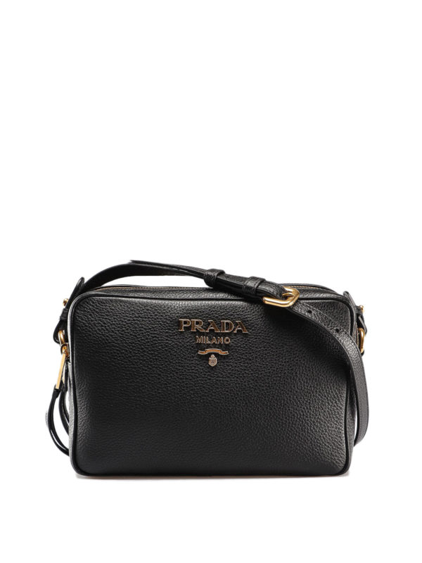 PRADA: Schultertaschen - Schultertasche - Schwarz