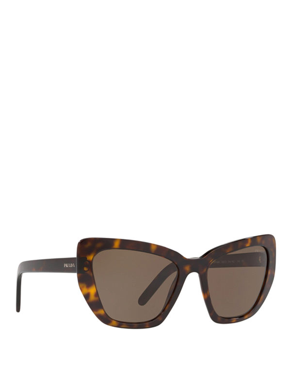 PRADA: Gafas de sol - Gafas De Sol - Marrón