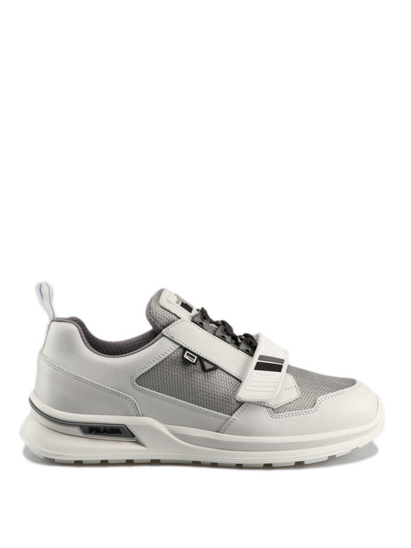 PRADA: Sneaker - Sneaker - Weiß