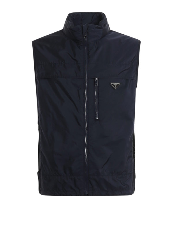 PRADA: waistcoats & gilets - Light nylon gilet