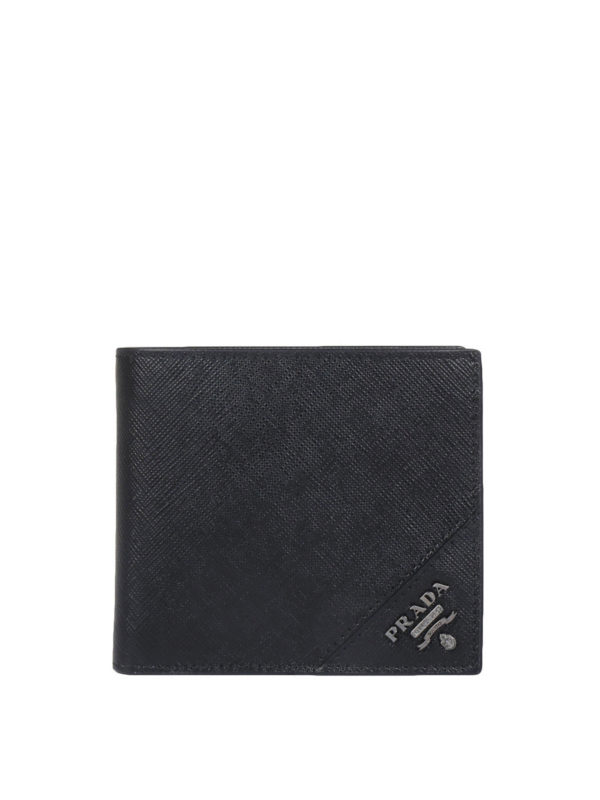PRADA: wallets & purses - Saffiano leather wallet