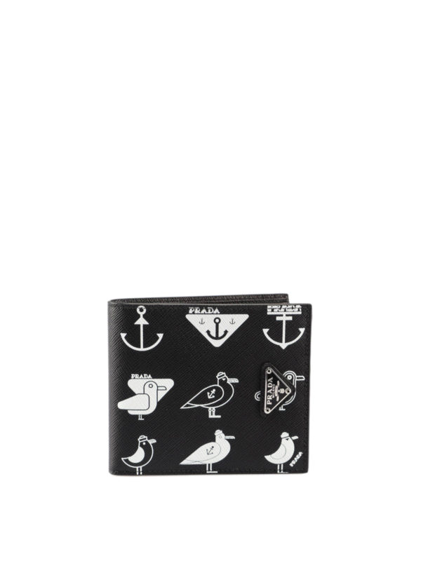 PRADA: 財布＆ポーチ - 財布 - 黒