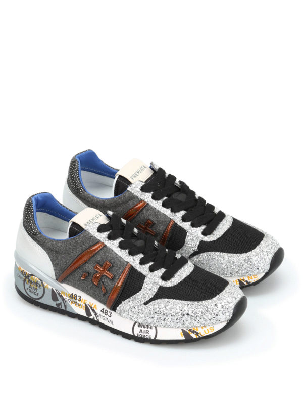 PREMIATA: sneakers online - Sneaker Diane con punta glitterata