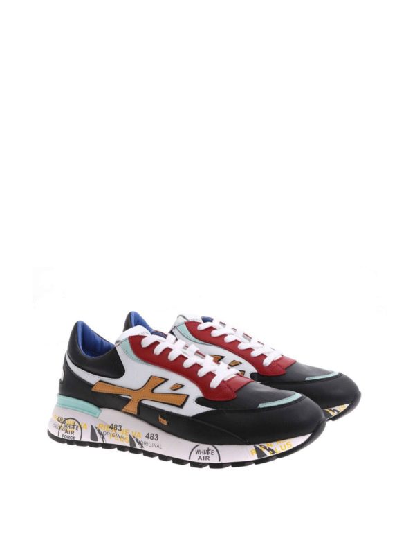 PREMIATA: Chaussures de sport online - Baskets - Noir