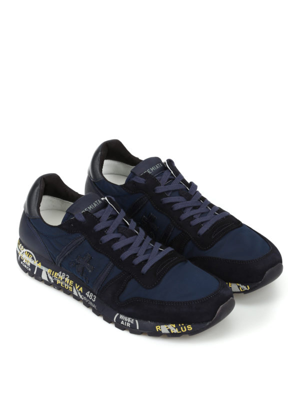 PREMIATA: trainers online - Eric blue sneakers