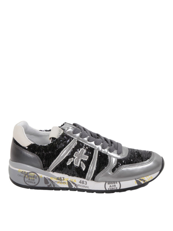 PREMIATA: trainers - Diane sequin detailed sneakers