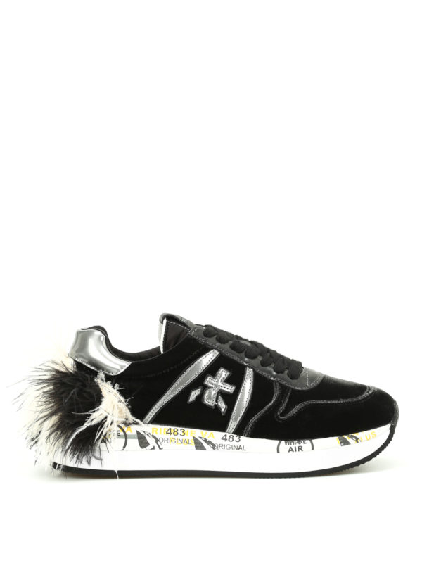 Premiata Sneaker Schwarz Schwarz Damen HOLLY2566 THEBS