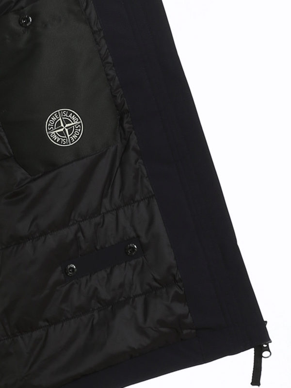 PrimaLoft®  insulation tech waterproof jacket shop online: STONE ISLAND