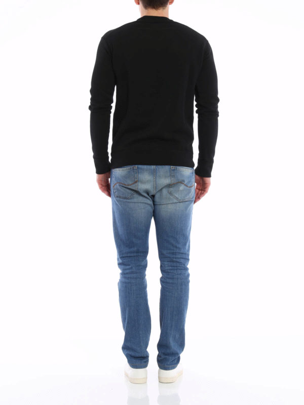 Printed cotton sweatshirt shop online: DSQUARED2