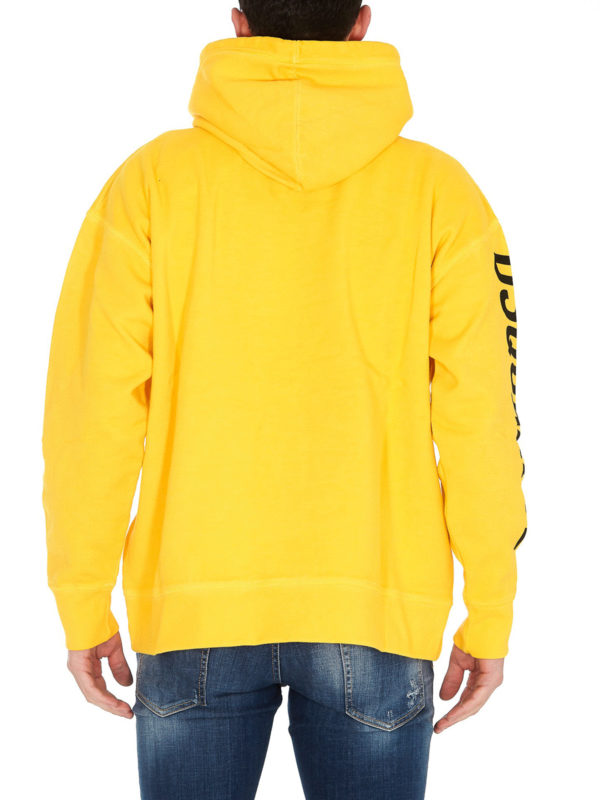 Sweat-Shirts - Jaune shop online: DSQUARED2
