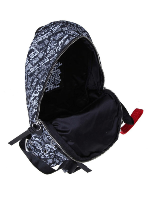 Printed nylon backpack shop online: MARC JACOBS