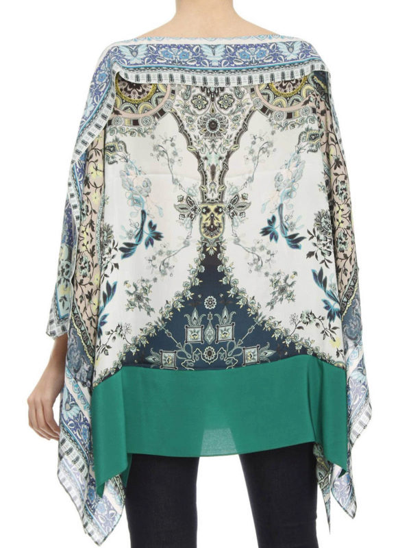 Printed silk kaftan shop online: ETRO