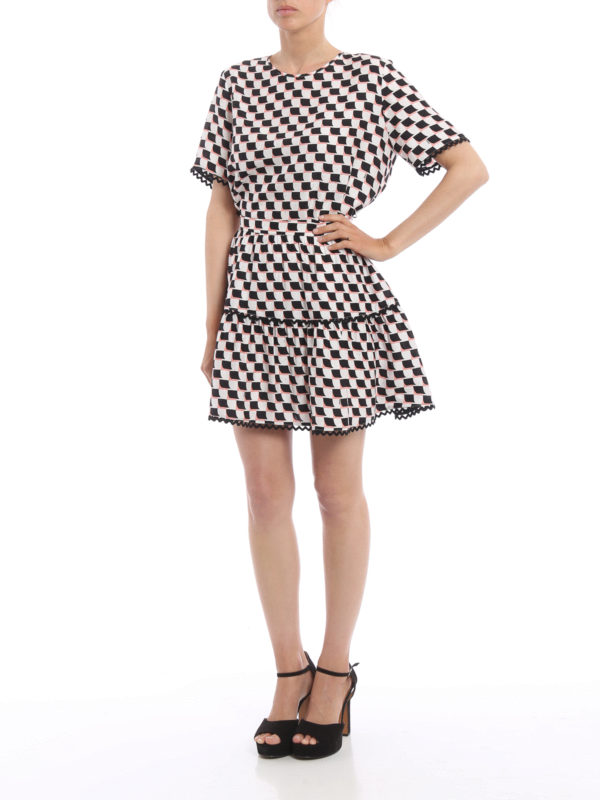 ミニスカート - ピンク shop online: KENZO