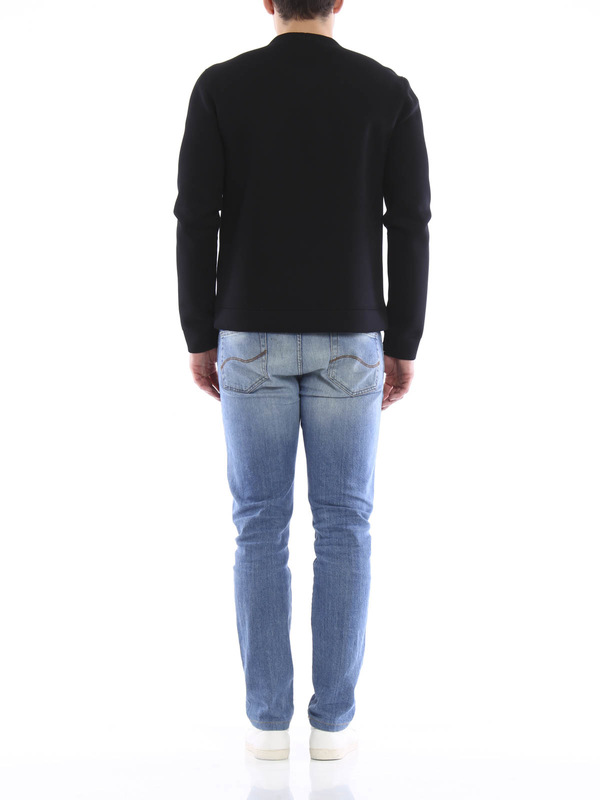 Printed viscose sweatshirt shop online: SALVATORE FERRAGAMO