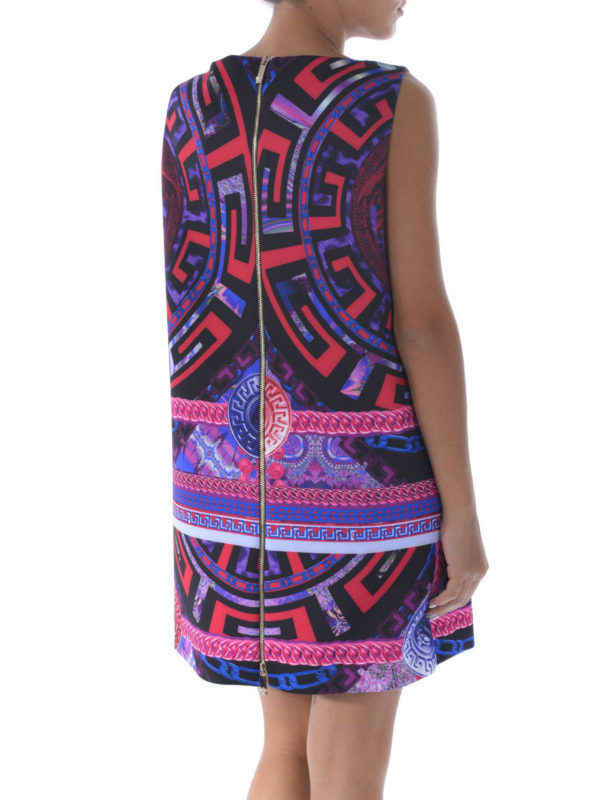 ショートドレス - マルチカラー shop online: VERSACE