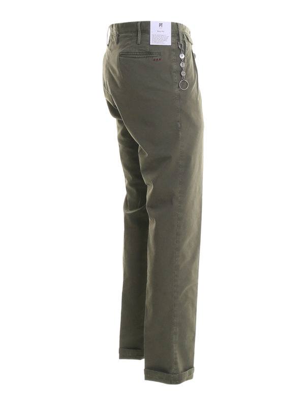 PT 01: casual trousers online - Arial gabardine pants