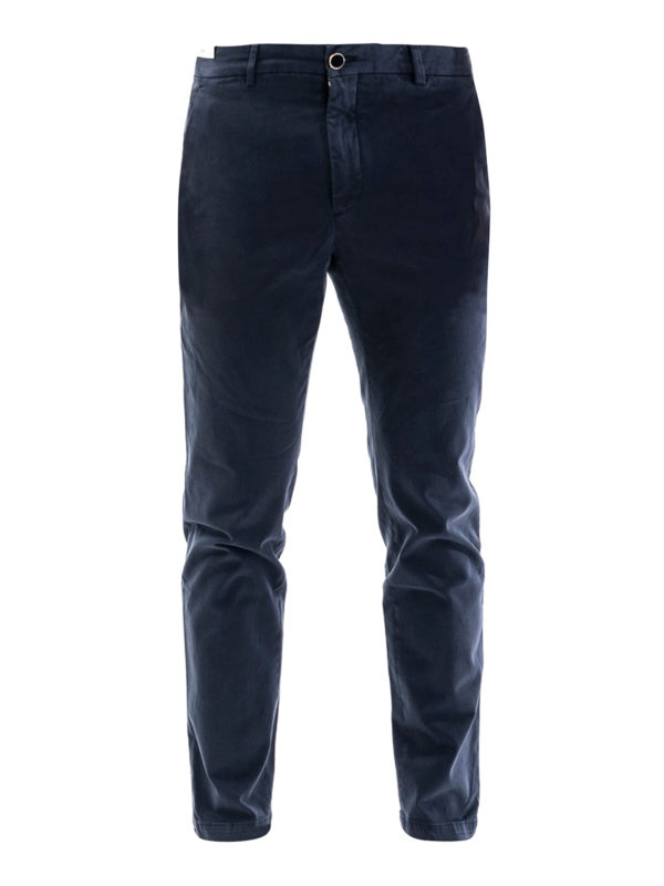 PT05: jeans dritti, a sigaretta - Jeans in cotone stretch