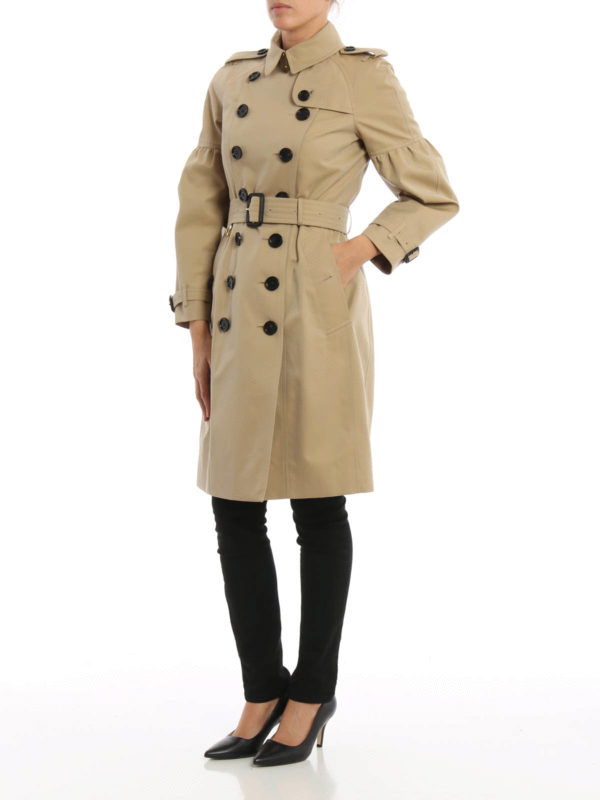 Burberry Puffball sleeve Redhill trench coat Beige 4043803