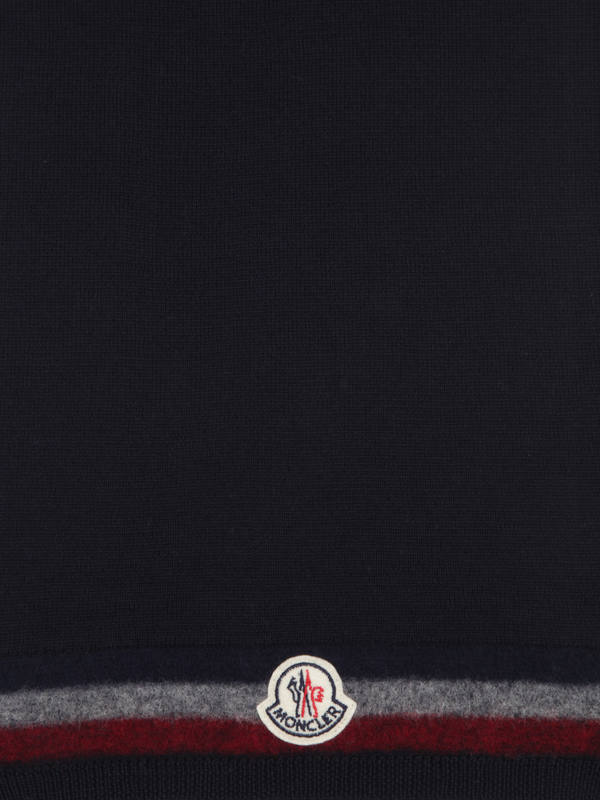 Strickschal aus Wolle shop online: MONCLER