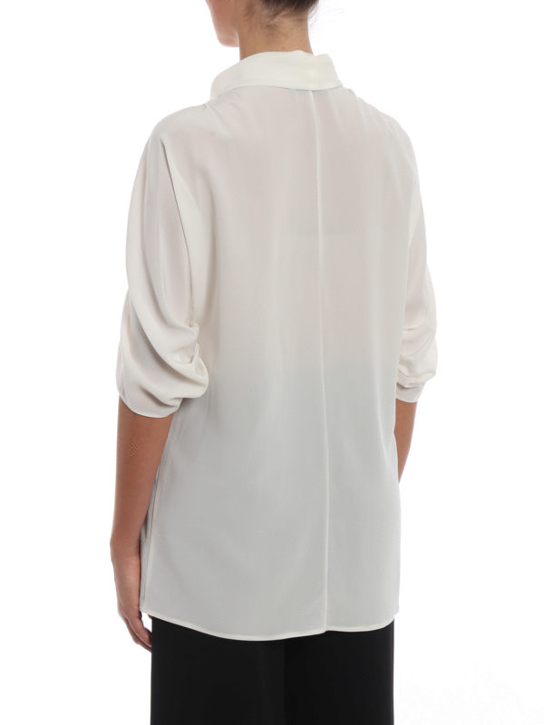 Bluse - Weiß shop online: PRADA