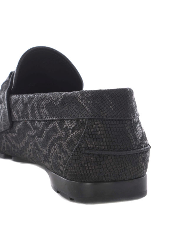 Mocassin  - Noir shop online: VERSACE