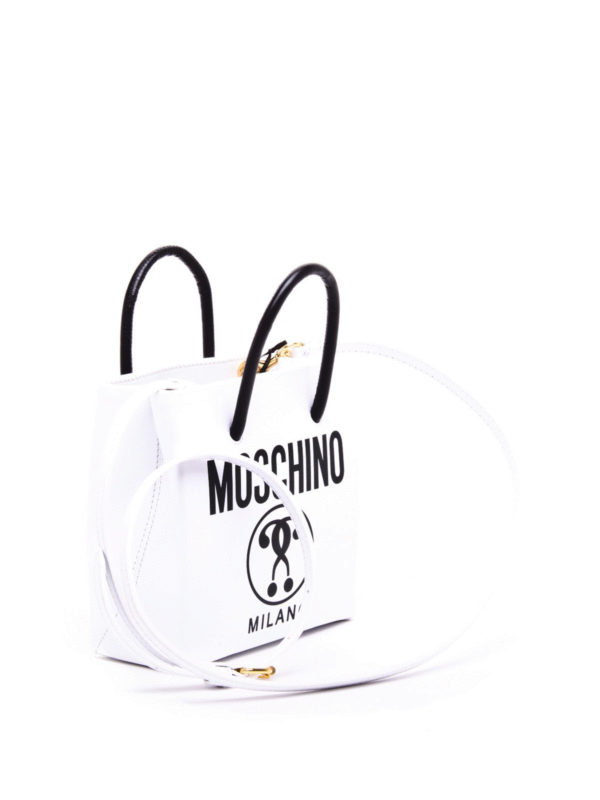 Question marks print  crossbody shop online: MOSCHINO