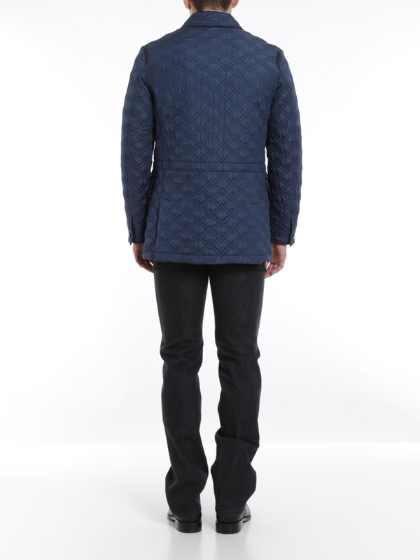 Quilted Field jacket shop online: BRIONI