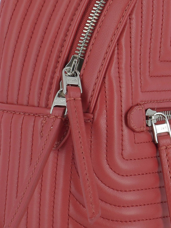 バックパック レディース - 赤 shop online: FENDI