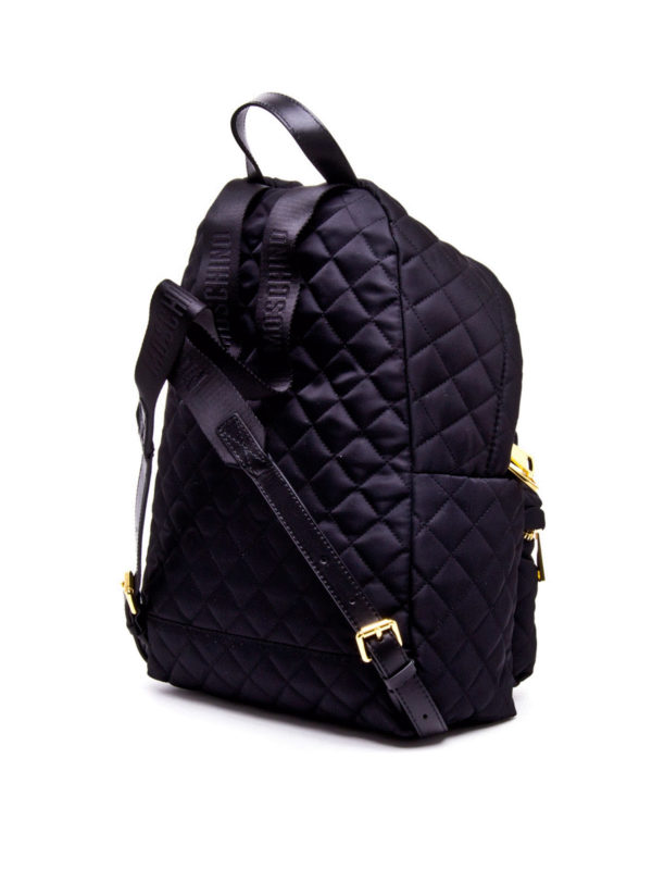 Quilted nylon backpack shop online: MOSCHINO