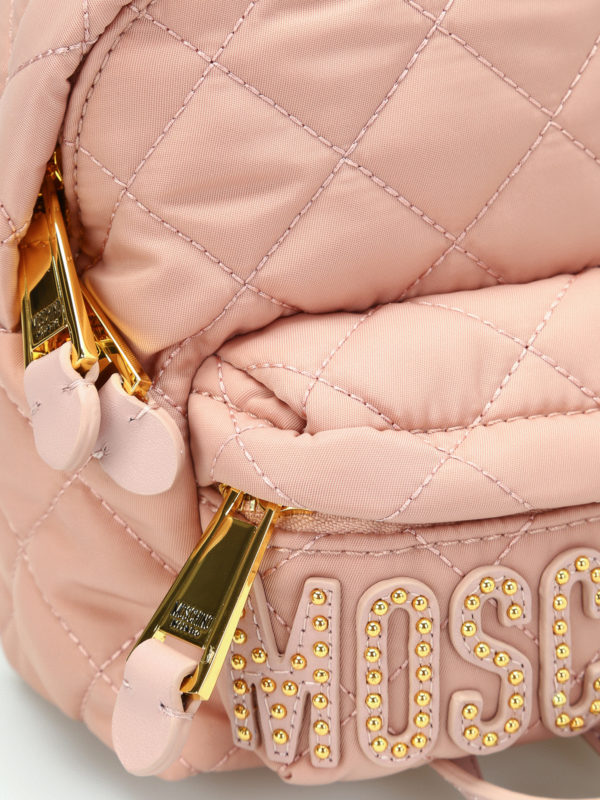 Sac À Dos - Rose Clair shop online: MOSCHINO