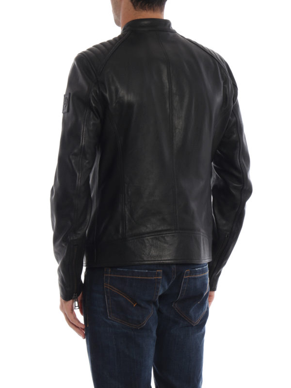 Racer smooth leather jacket shop online: BELSTAFF