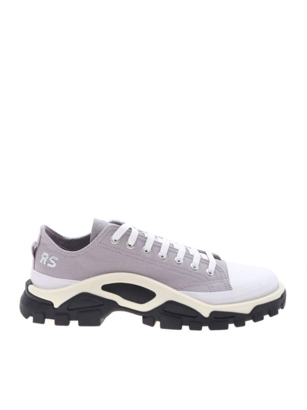 RAF SIMONS ADIDAS: trainers - RS Detroit Runner sneakers in grey